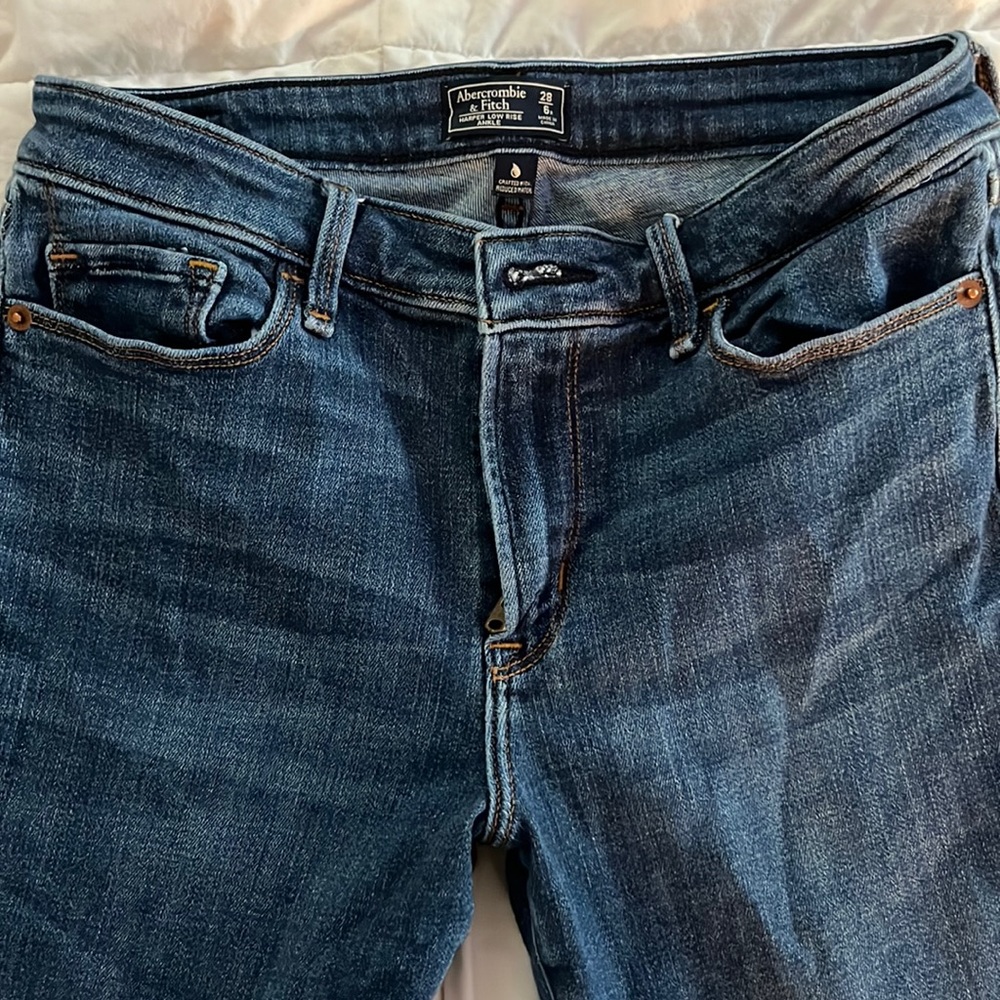 Dark wash A&F jeans